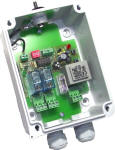 2-Channel 230VAC RF Receiver supplied in IP55 Enclosure