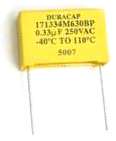 250V Boxed Polyester Capacitor