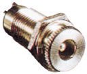 2.1mm DC Chassis Metal Socket - Single hole