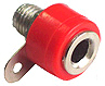 4mm Chassis Socket - Red