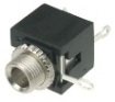 3.5mm Mono switched chassis socket