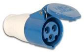 16A Cable Socket (Blue)