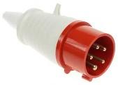 16A Cable Plug (Red)