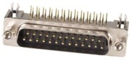 25 Way D Plug (Male) - PCB 90
