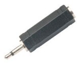 3.5mm Mono Plug - 6.35mm Mono Socket Adaptor