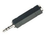 3.5mm Stereo Plug - 6.35mm Stereo Socket Adaptor