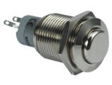 Latchin Push Button Switch with a Raised Actuator