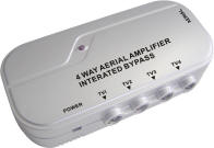 4-Way TV Aerial Amplifier
