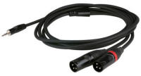 Dap Audio 3.5mm Recessed Stereo Jack Plug - 2 x XLR Plugs