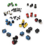 Assorted PCB Push Button Switch Set