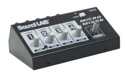 4-Channel Microphone Mixer