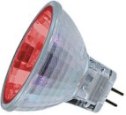 MR11 Red 20w/12v Lamp
