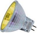 MR11 Yellow 20w/12v Lamp